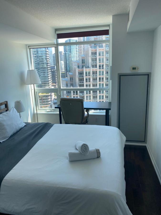 Downtown Toronto+Free Parking+Cn Tower View Apartamento Exterior foto